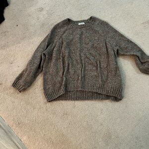 Old Navy Brown Crew Neck Sweater